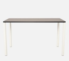 Hem Log Bar Table White/ Black 