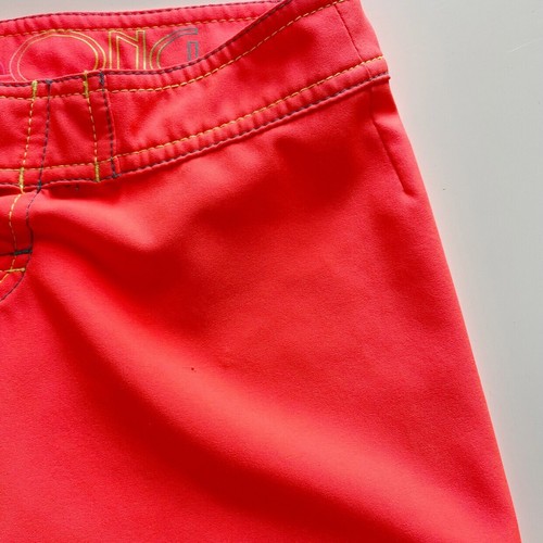 Billabong Neon Orange Boys Boardshorts Size 8 - Picture 3 of 8