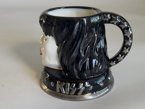 Set of 4 - KISS - Ceramic Mugs - Spencers - DEMON/STARCHILD/SPACEMAN/CATMAN 2003 - Picture 10 of 17