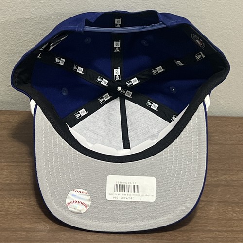 Cappello Berretto Los Angeles Dodgers New Era The Golfer Blu Snapback Corda Regolabile MLB - Foto 5 di 6