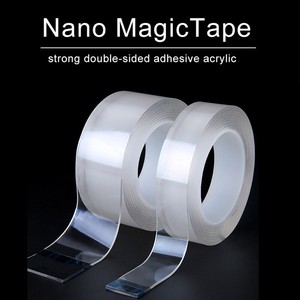 Nano Magic Tape Strong Double Sided Adhesive Transparent No Trace Reusable Tape Ebay Nano Magic Tape Strong Double Sided Adhesive Transparent No Trace Reusable Tape Ebay