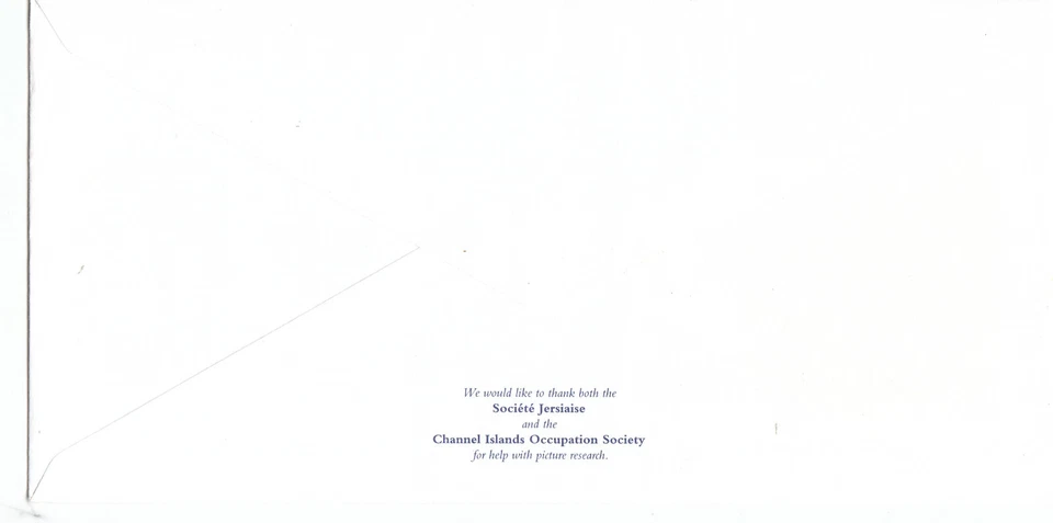 Liberation WWII Red Cross booklet pane Jersey Benham FDC 1995 CLEARANCE (144227) - Image 2 of 2