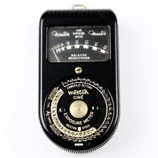 Weston Master Model 720 Cine Exposure Meter Vintage