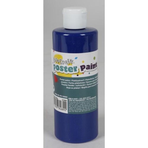 24x Plakatfarbe 0,25L Finger Malerei Kinder Basteln Flaschen Künstler Leinwand - Bild 2 von 8