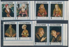 D387367 Paintings Art Cranach MNH Qu'aiti State Imperforate