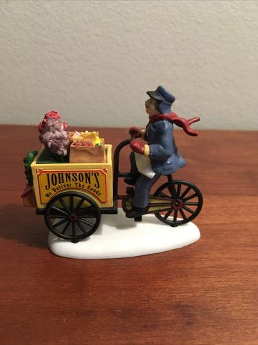 Dept 56 Johnson's Grocery Holiday Deliveries Christmas in the City 58897 NIB - Imagen 2 de 9