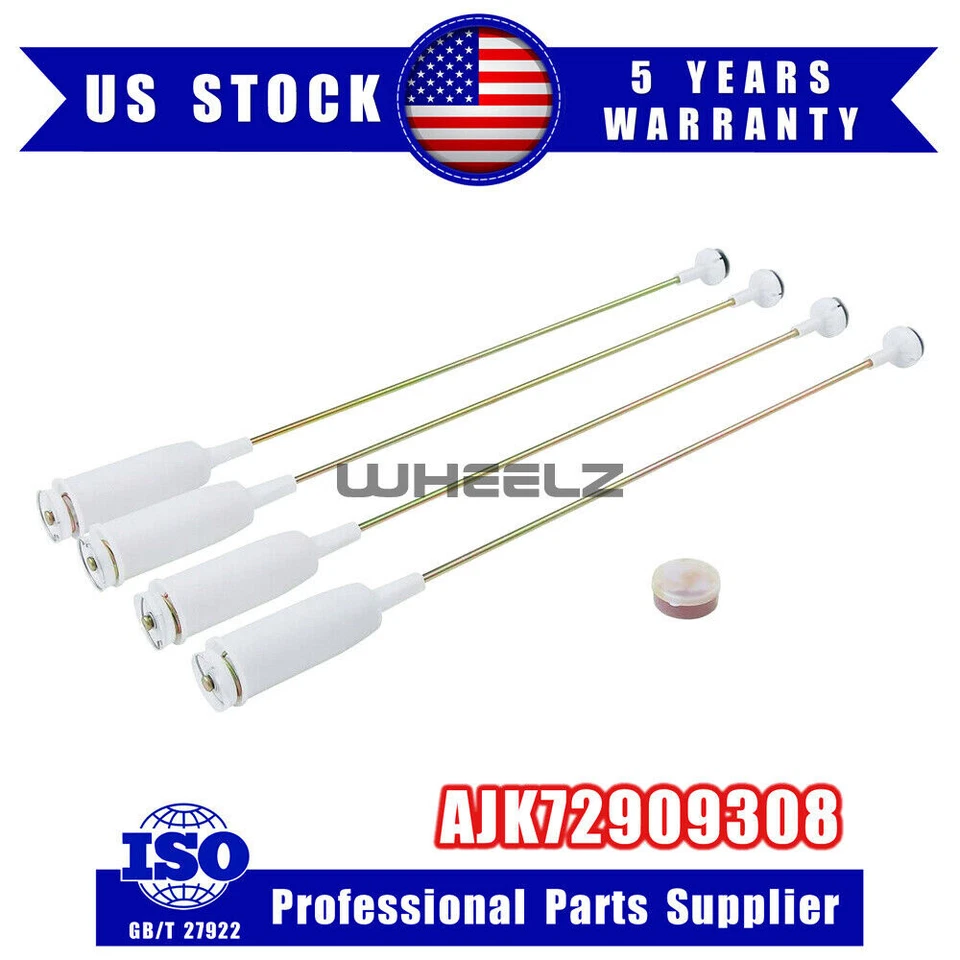 WZ APPLIANCES AJK72909308 Washer Suspension Rod Kit Replaces For LG WT1101CW WT1201CV WT1201CW