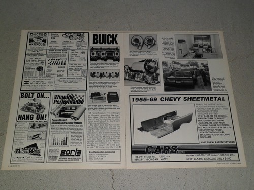 VARIOS BUICK GNX GRAN REGALO NACIONAL G.N.X. ANUNCIO/ARTÍCULOS COLOR BLANCO Y NEGRO - Imagen 8 de 85