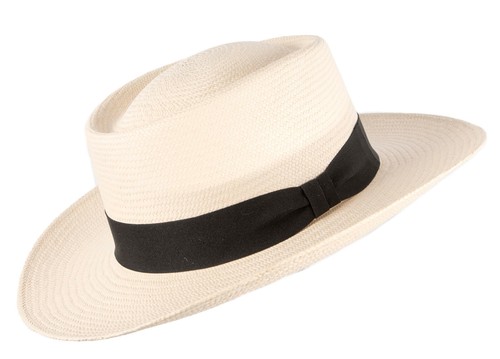 Real Ecuadorian Panama Gambler Hat. Hats From OZ - 100% Australian Owned Company - Afbeelding 2 van 7