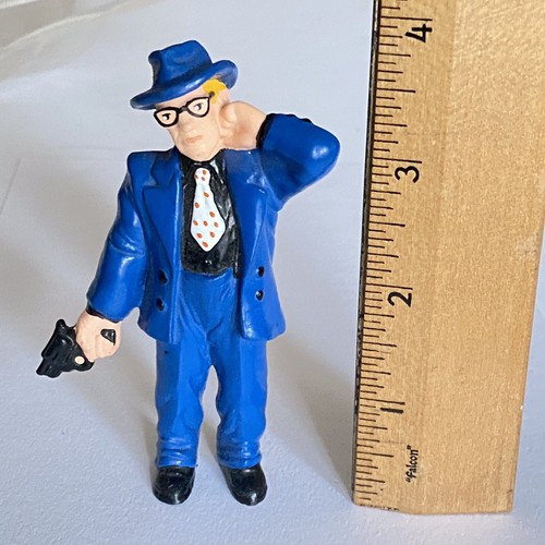 1990 Mabster Villain Itchy From Dick Tracy Applause Disney boneco de PVC 3,75” brinquedo - Foto 7 de 7