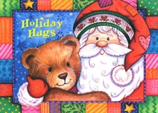 Holiday Hugs LPG Greetings Christmas Card