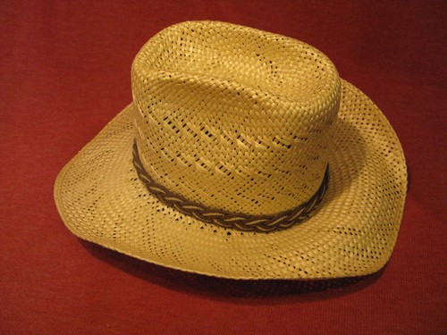 Sombrero de vaquero de paja de diligencia Resistol vintage Rancho Western Wear talla 7 3/8 - Imagen 3 de 14