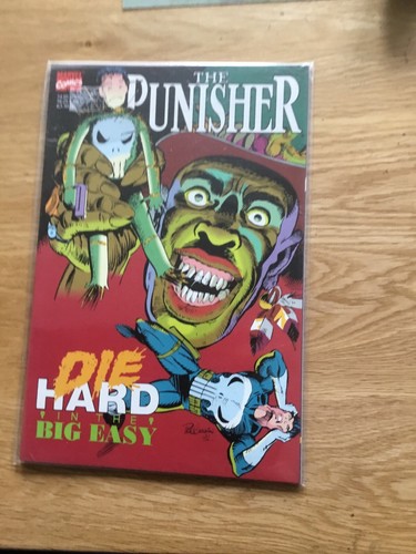 The Punisher:Die Hard in the Big Easy Marvel comic Graphic Novel