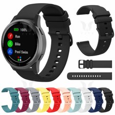 Soft Silicone Strap Watch Band for Garmin Vivoactive 5 4 4S 3 Venu 3 3S 2 2S sq