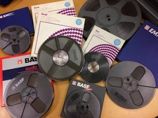 Reel To Reel - BASF ZONAL EMTEC 1/4" Analog Tape Coils
