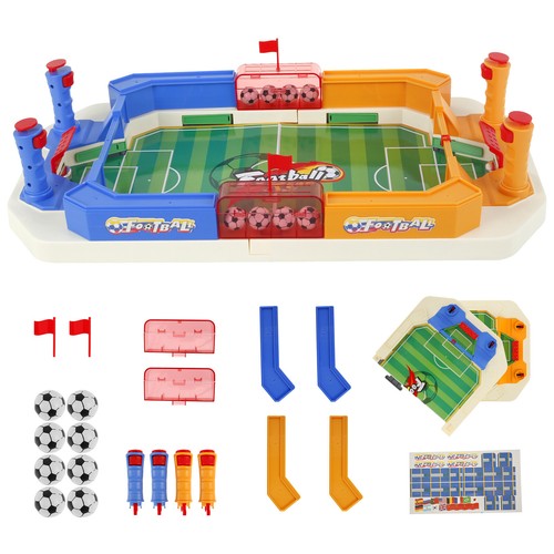 Mini Table Football Game Interactive Tabletop Football Game 2 Players Mode qiamu - Picture 8 of 11