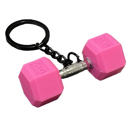 Llavero con barra con mancuernas accesorio portátil para entusiastas del fitness D3P8 - Imagen 29 de 32