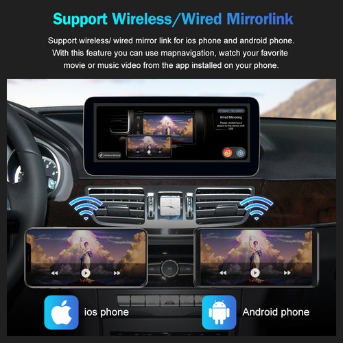 12.3" Android 13 Touch Screen for Benz W212 E Class 2013-2015 Built in CarPlay - Foto 6 di 14