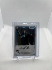 2011 Bowman Chrome Prospects marcell Ozuna 1st Bowman Base #BCP-36 Braves