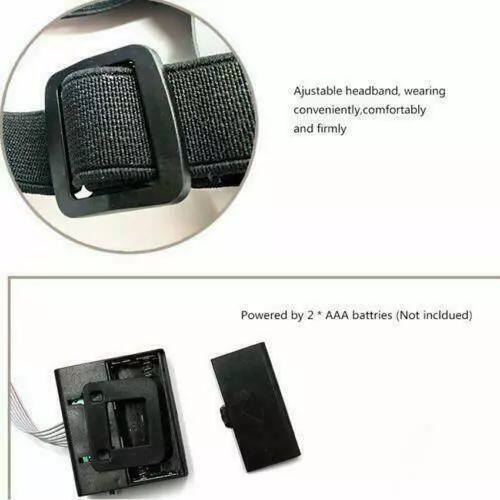 Sound Reactive LED Mask Sound Activated Street Dance Scary Horror Halloween - Image 3 of 4