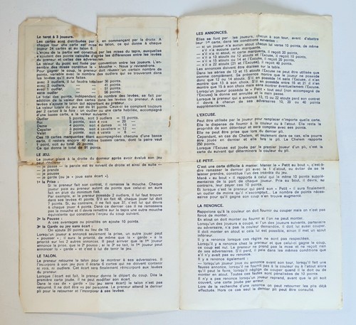 Antik -satz Tarot Spécial-cercle Rücken Schotte 78 Karten Laminiert La Ducale - Bild 12 von 20