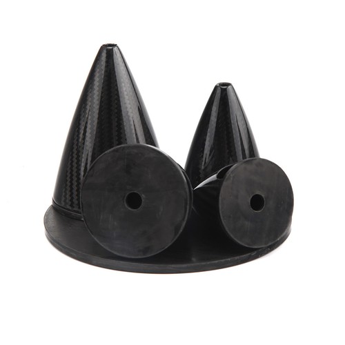 1piece 4'' Cone Carbon Fiber Spinner 2 Blades Gasline RC Plane Accessories - Picture 7 of 16