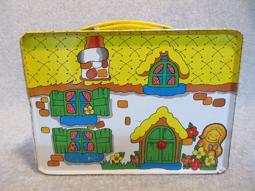 1980 GINGERBREAD HOUSE Metal DOME LUNCHBOX High Grade Cond#9+   BOOK VALUE $575 - Picture 2 of 7