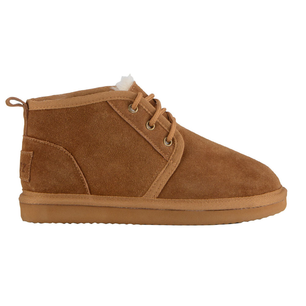 Повседневные женские тапочки Lugz Sequoia Bootie коричневого цвета WSEQUOS-7240 2990₽