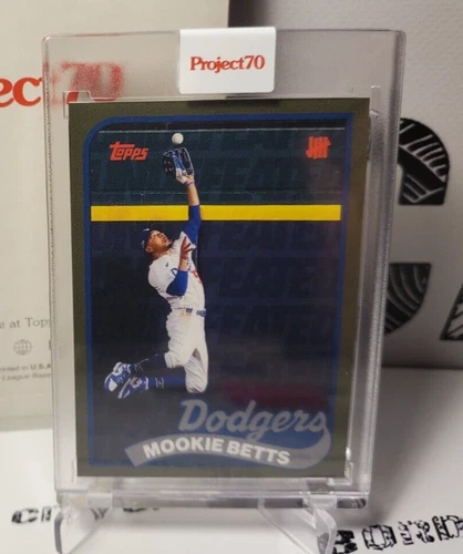 Mookie Betts 2021 Topps Project 70 #132 🔥 Undefeated 🔥 Los Angeles Dodgers