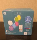 New GE LED Modular 6 Hexagon Color Light Panels Beat to Music