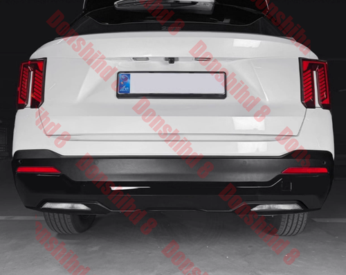 Bright Black Rear Bumper Diffuser Lip Spoiler Refit For Kia Sorento 2021-2025 - Picture 7 of 9