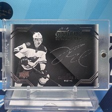 2016-17 UD Black #OS-JE, JOEL ERIKSSON EK RC AUTO🔥🔥🔥Rookie Obsidian Signature