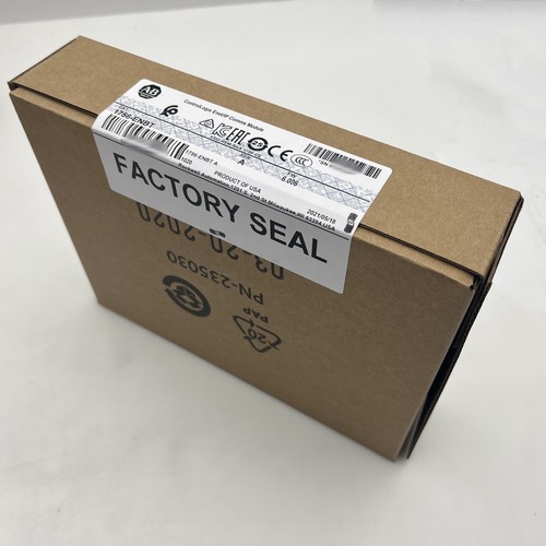 ALLEN BRADLEY ETHERNET/IP MODULE 1756-ENBT PN-13853 10/100 MBPS 24 VDC 3mA - Picture 2 of 6