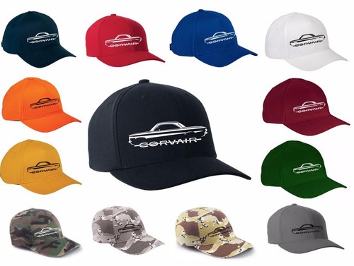 1960-64 Corvair Classic Color Outline Design Hat Cap NEW - Picture 1 of 2