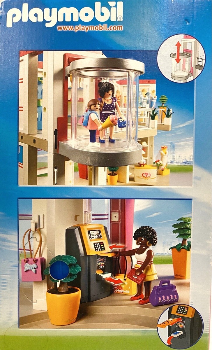 NEW Playmobil City Life 5485 Furnished Shopping Mall Playset Sealed Christmas