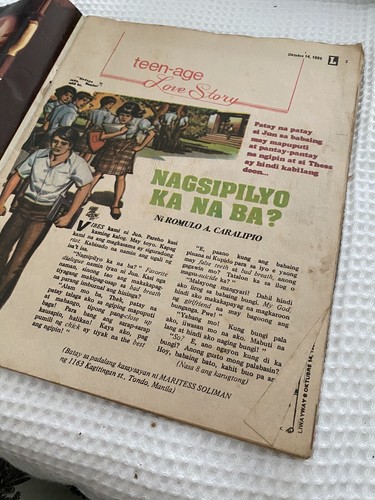 1985 LIWAYWAY Tagalog Magazine Philippines Nora Aunor GUY and PIP - Imagen 3 de 12