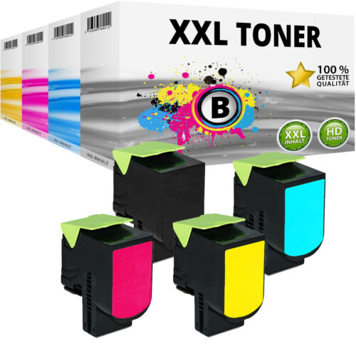 XXL TONER for LEXMARK CX310DN CX310N CX410DE CX410DTE CX410E CX510DTHE CX510DE - Picture 1 of 16