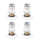 4 Pcs Rollen Für Duschtüren Duschraum Riemenscheibe Duschwand