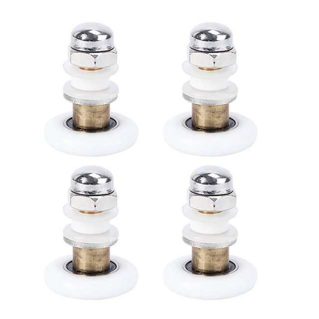 4 pz rulli per porte doccia box doccia puleggia parete doccia 4 pz rulli per porte doccia box doccia puleggia parete doccia