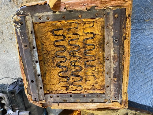 1968 DODGE A-100 PICK-UP SEATS PAIR INCLUDES ULTRA RARE FOLDING SEAT 65 A+ CORES - Picture 13 of 18