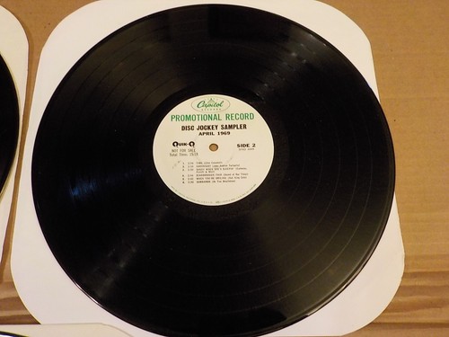 CAPITOL DISC JOCKEY SAMPLER FEB APRIL JULY 1969 PROMO VARIOUS ARTIST VINYL ONLY - Picture 11 of 13