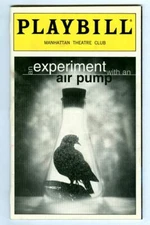 Vintage 1999 EXPERIMENT with an AIR PUMP at Manhattan Theatre Club PLAYBILL!