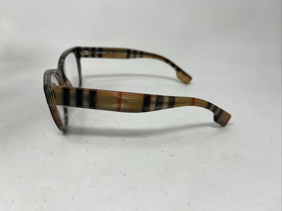 GAFAS BURBERRY ITALY B 2301 3806 53-16-140 NEGRAS A CUADROS LG51 Foto 2 de 4