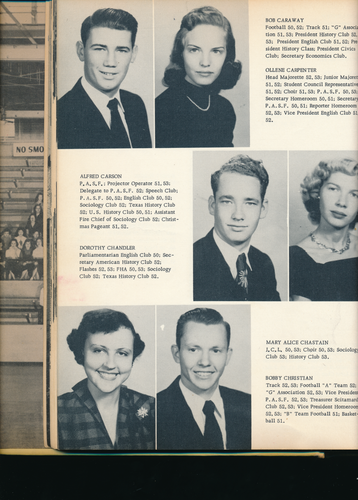 Greenville TX Greenville High School yearbook 1953 Texas - Imagen 2 de 3