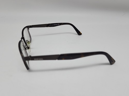Diesel Eyeglasses Frame DL5234-3 009 Unisex Gunmetal Havana Full Rim 52-17-140 - Picture 4 of 9