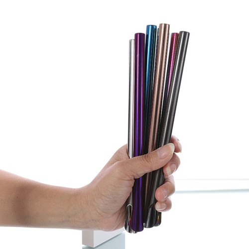 Wine Straws Portable Straw Tumbler Drinking Sucker Cocktail Straws - 第 7/12 張圖片