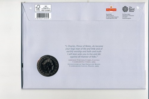 COIN COVERS LARGE 50p £1 £2 £5 - 2018 2019 2020 2021 2022 -slight fault on back - Picture 6 of 146