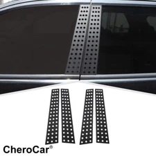 Aluminum Alloy Car Exterior Window Pillar Post Decor Trim For Dodge Durango 11+
