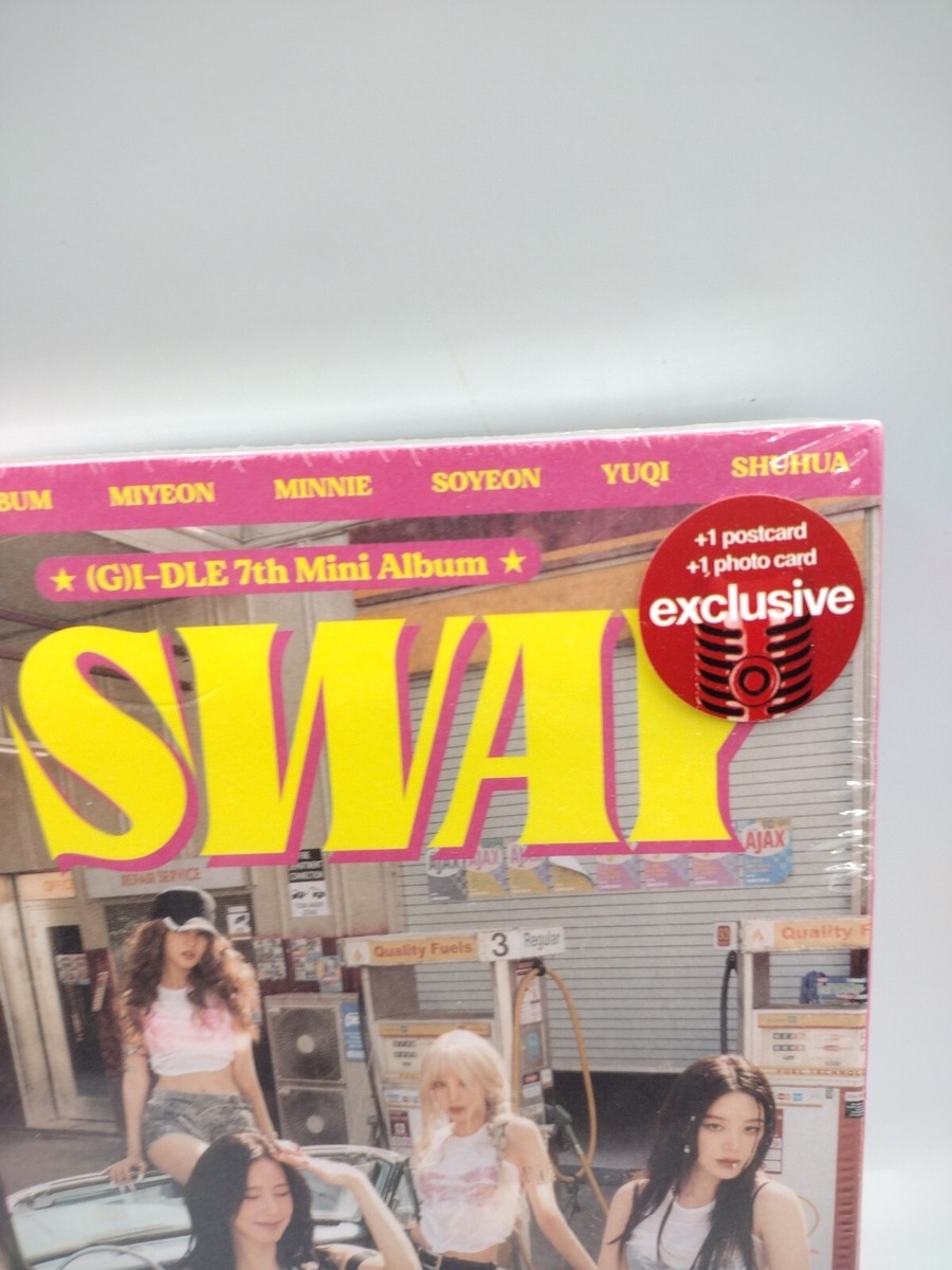 say yeah！sway CD G)I-DLE - I SWAY (Target Exclusive Wind Ver CD/W Picturebook