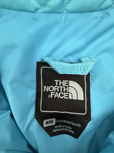 Chaleco azul acolchado The North Face para mujer talla mediana en azul turquesa - Imagen 11 de 14
